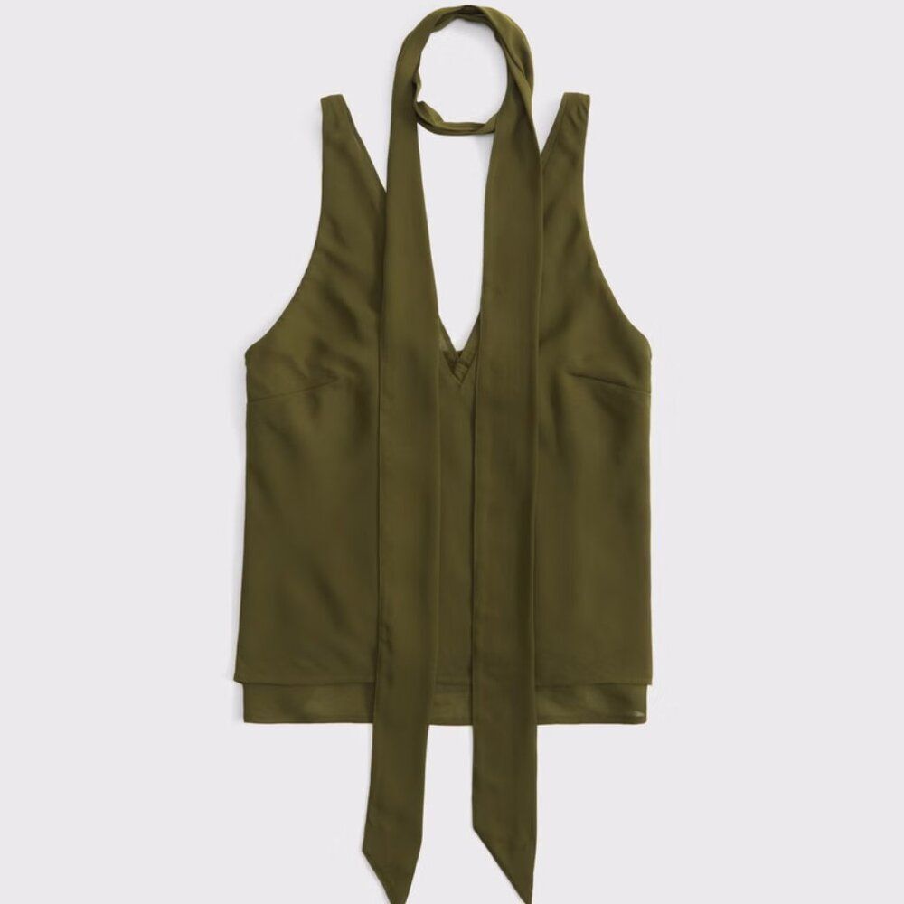 Abercrombie V-Neck Scarf Cami
